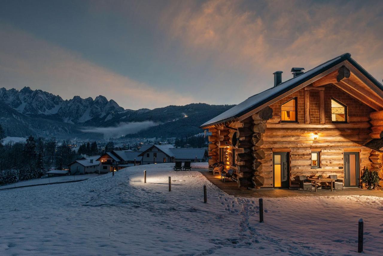 Das Blockhaus Gosau Exterior foto