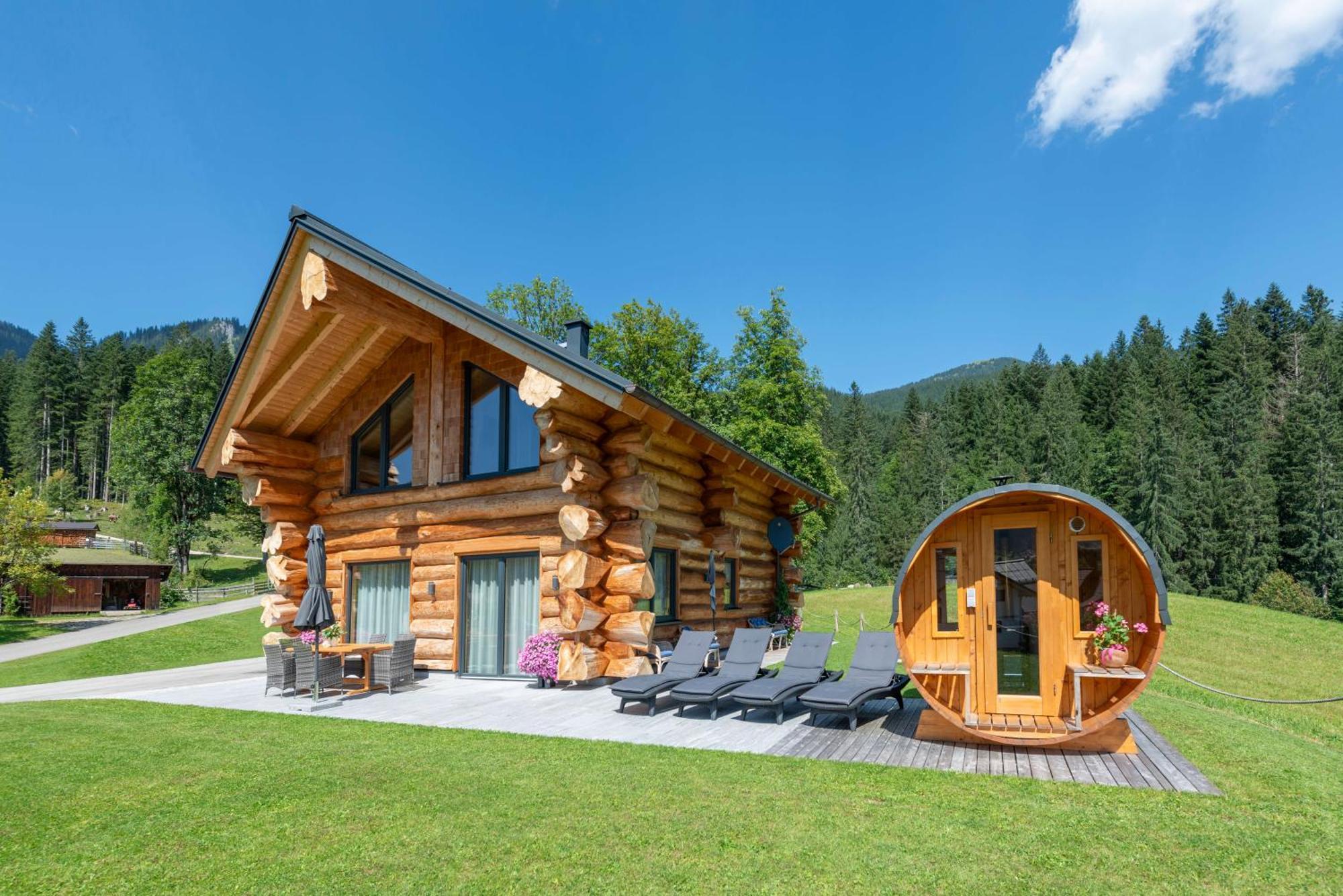 Das Blockhaus Gosau Exterior foto