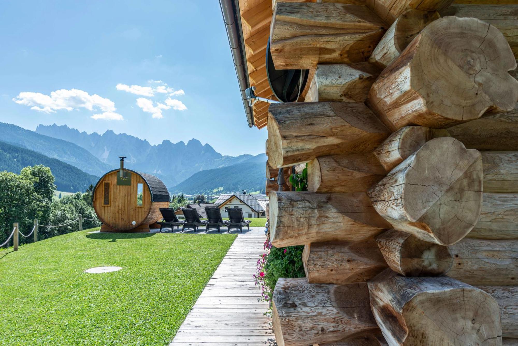 Das Blockhaus Gosau Exterior foto