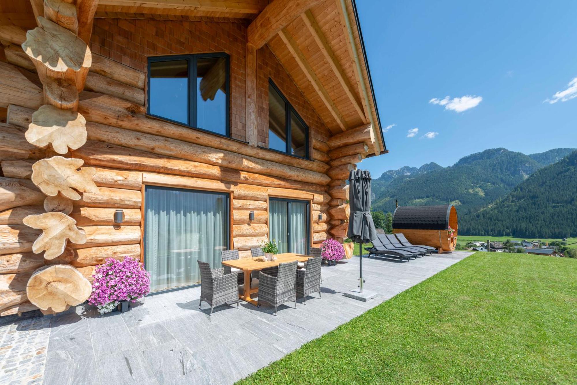 Das Blockhaus Gosau Exterior foto
